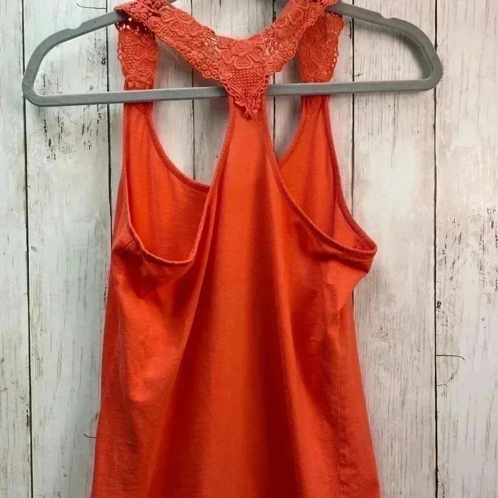 Orange Tank Top Size 8 Summer/Lightweight - Picture 4 of 7